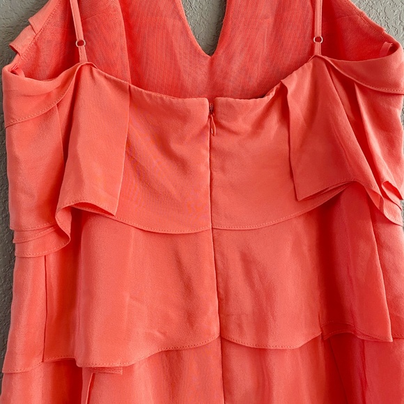 BCBGMaxAzria Coral Pleated Dress - Picture 3 of 3
